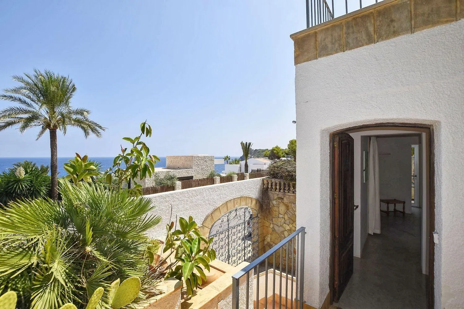펜션 Unglaubliche Villa Mit Meerblick Und Pool 폰트 데 사 칼라 스페인