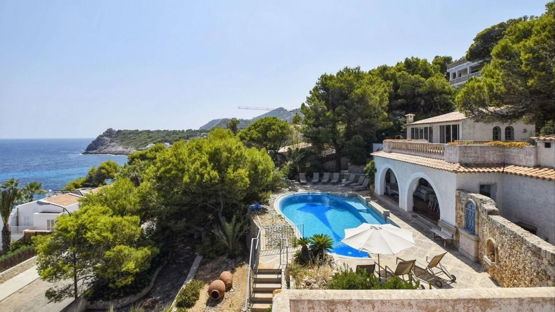 Unglaubliche Villa Mit Meerblick Und Pool 폰트 데 사 칼라 0*,  스페인