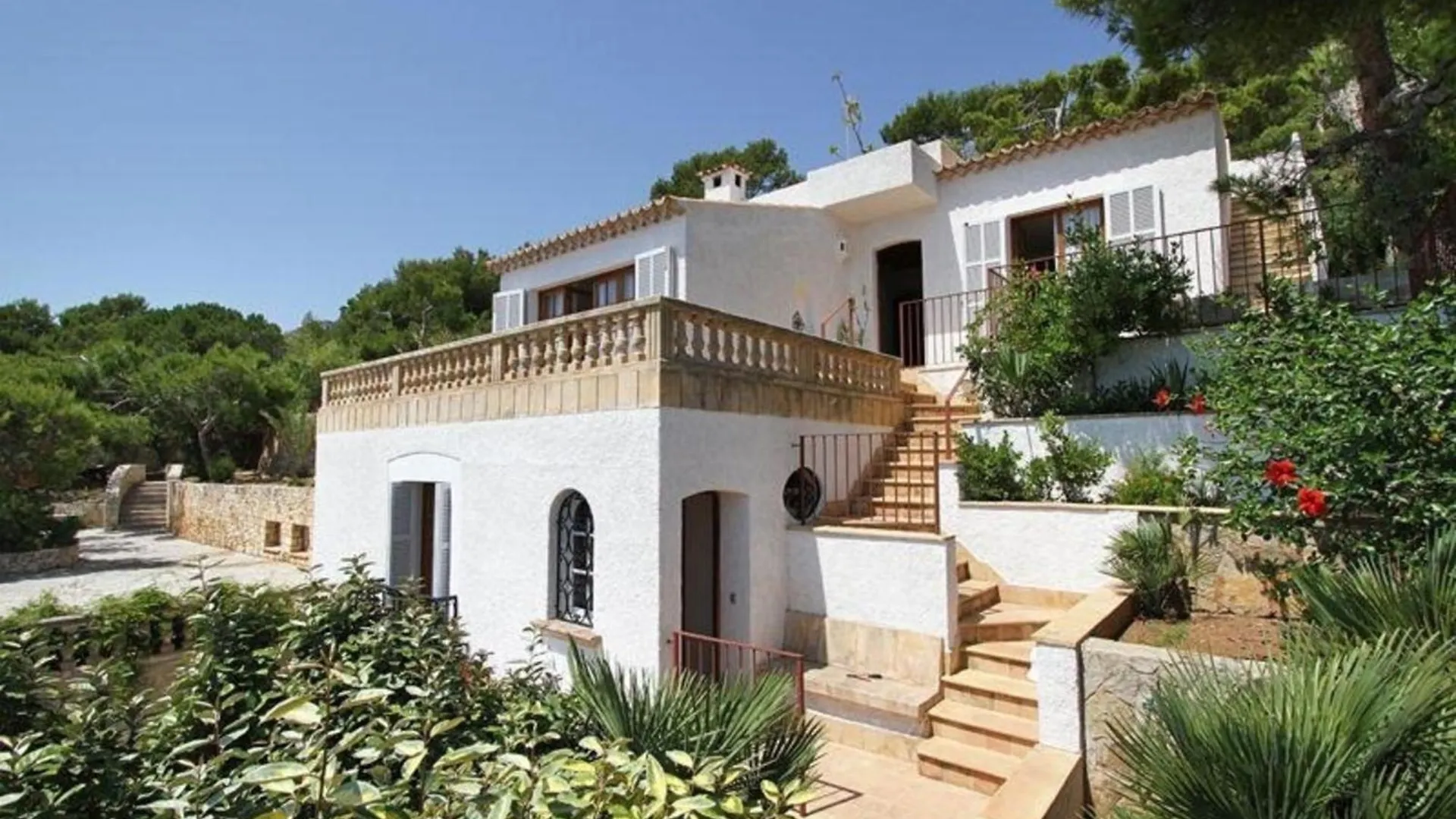 펜션 Unglaubliche Villa Mit Meerblick Und Pool 폰트 데 사 칼라