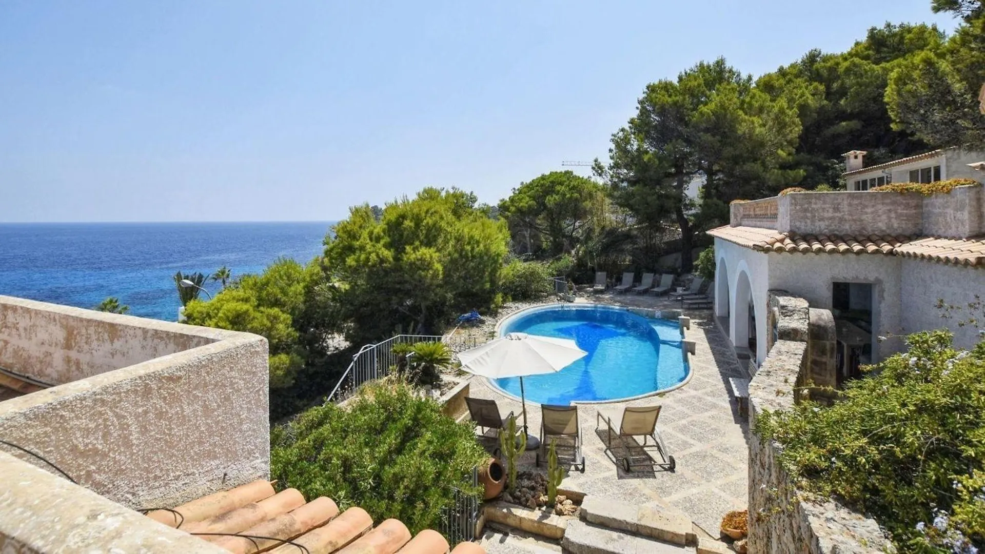 Unglaubliche Villa Mit Meerblick Und Pool 폰트 데 사 칼라 스페인